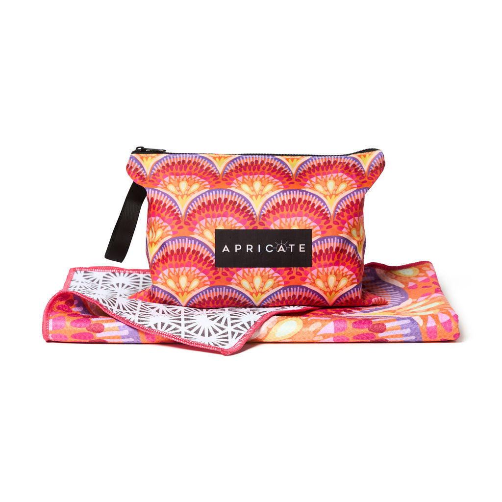 BEACH TOWEL - PINK CHAMPAGNE