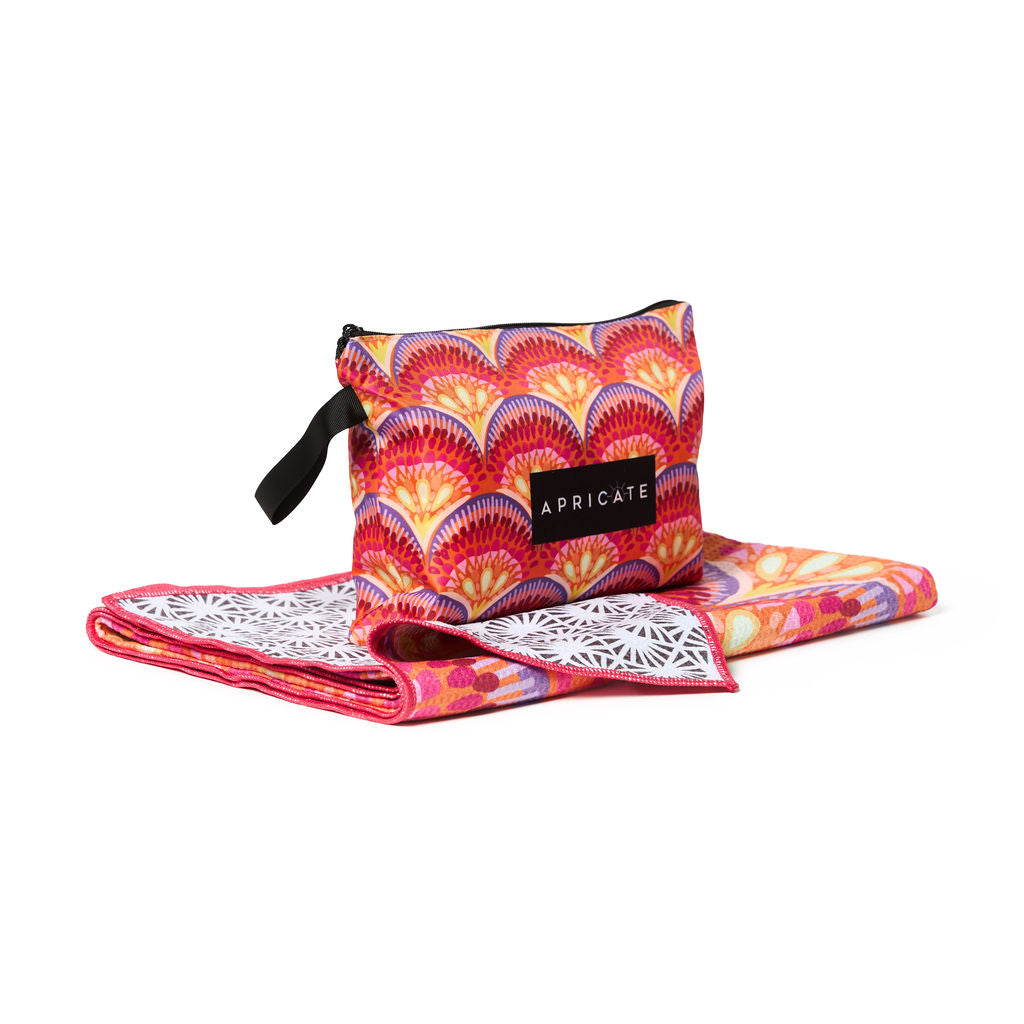 BEACH TOWEL - PINK CHAMPAGNE