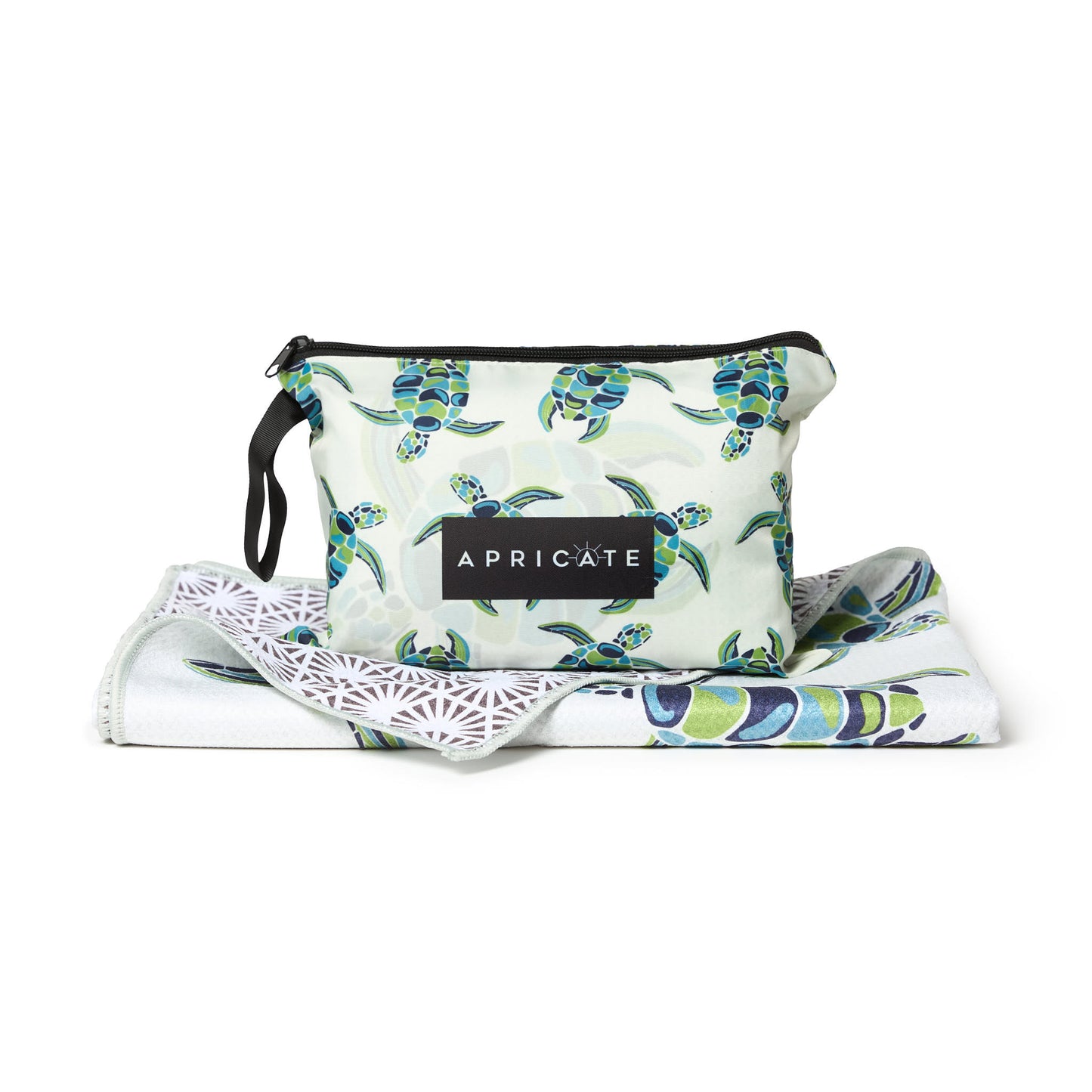 BEACH TOWEL - GREEN TURTLE