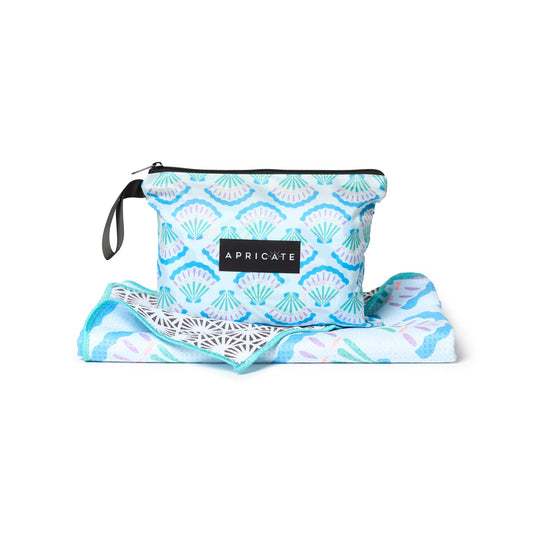 Strandtuchkinder – Sie verkauft Muscheln