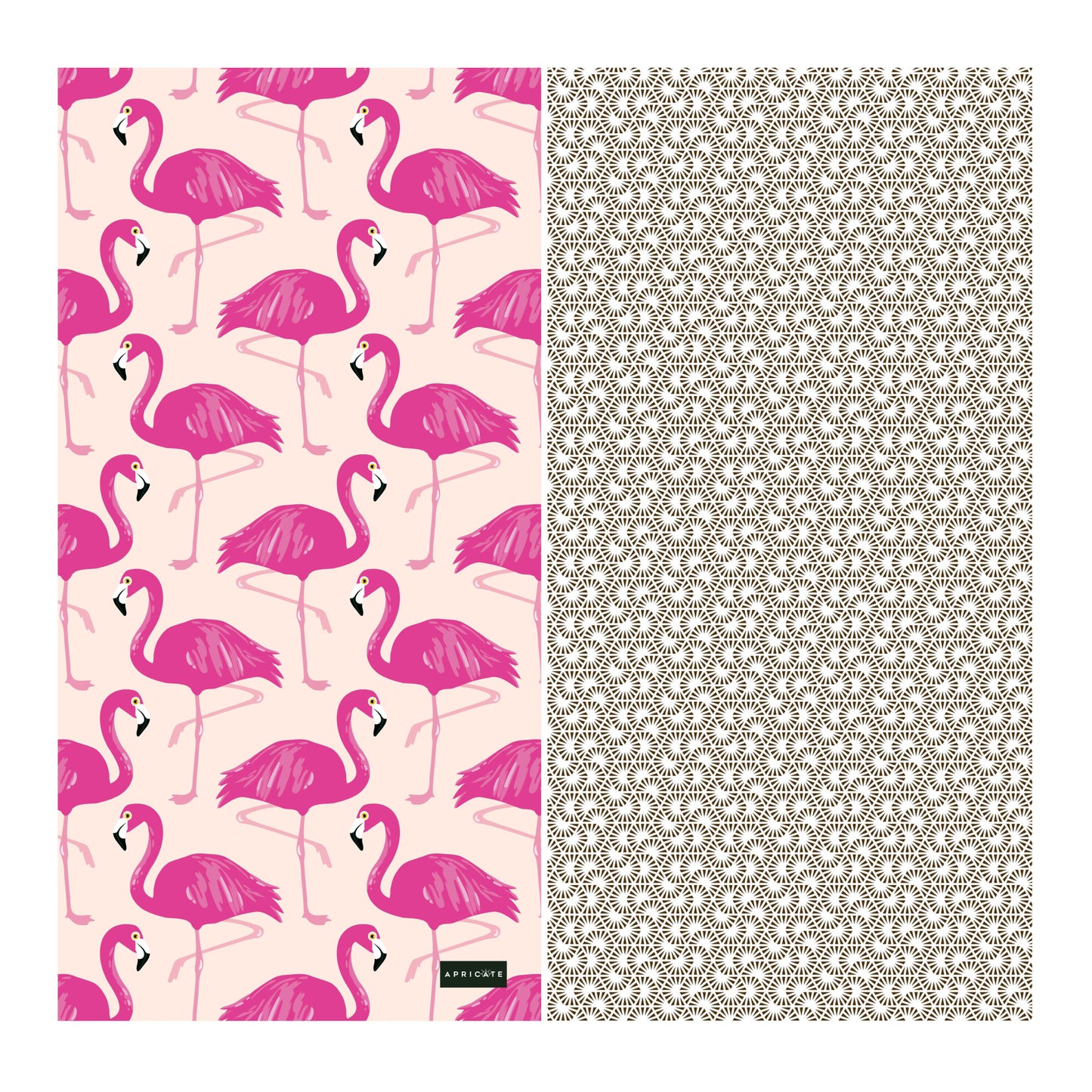 BEACH TOWEL KIDS - FLAMINGOS