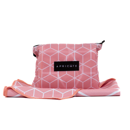SERVIETTE DE BAIN - ROSE CLAIR