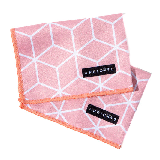 ENSEMBLE DE GANTS DE LAVAGE - ROSE CLAIR