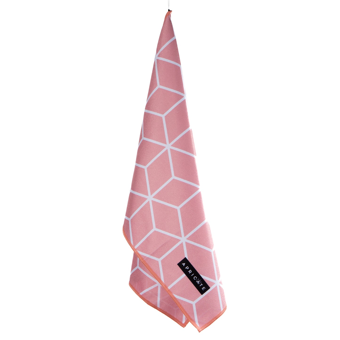 MULTI TEA/HAND TOWEL - LIGHT PINK