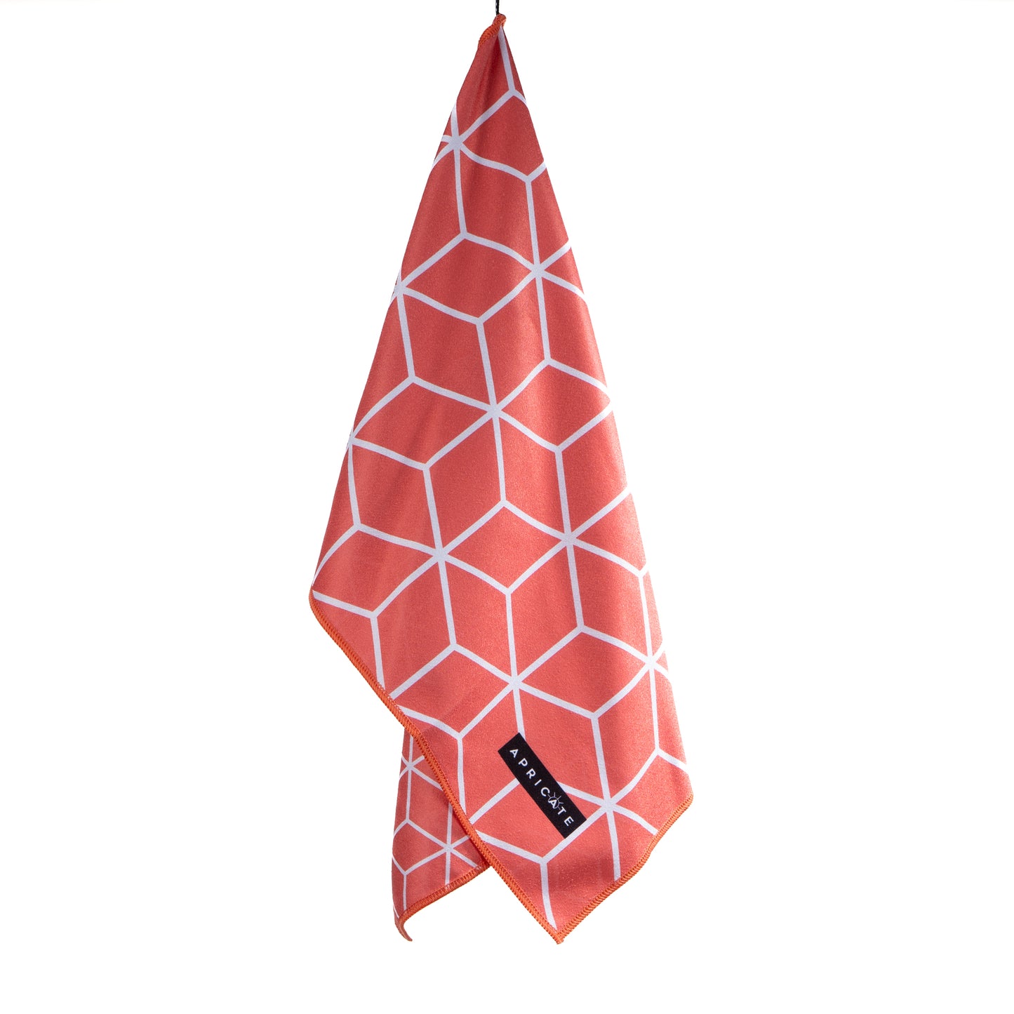MULTI TEA/HAND TOWEL - CORAL