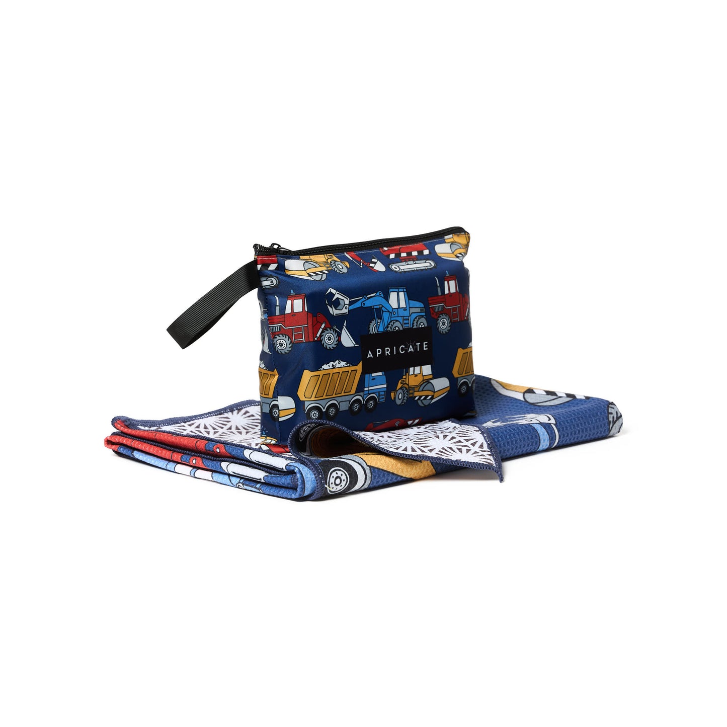 BEACH TOWEL KIDS - CONSTRUCTION ZONE