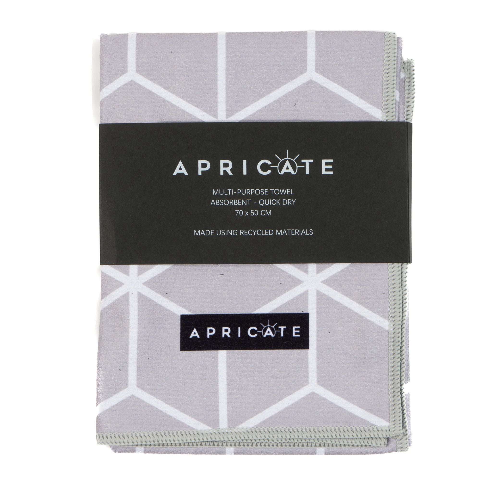 MULTI – Hand Towel | Quick Dry | Stone Grey – Apricate